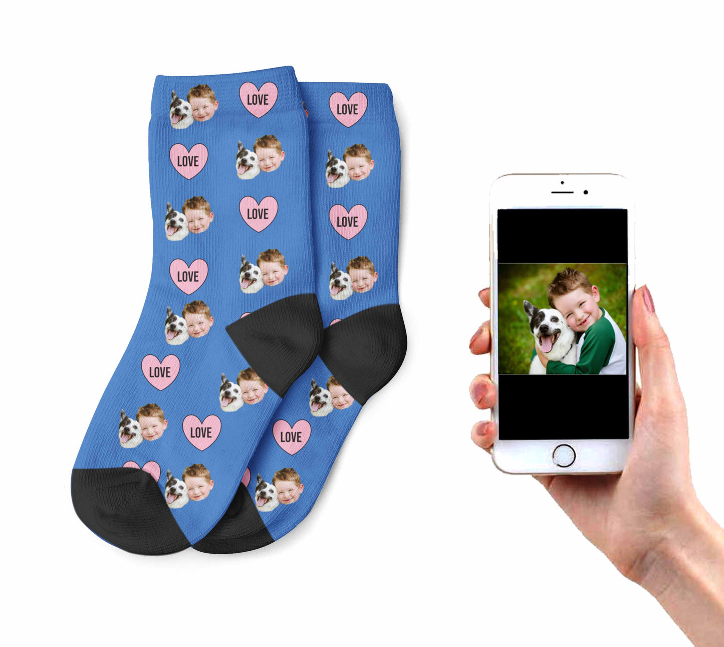 
                  
                    Kids Love Dog Socks
                  
                