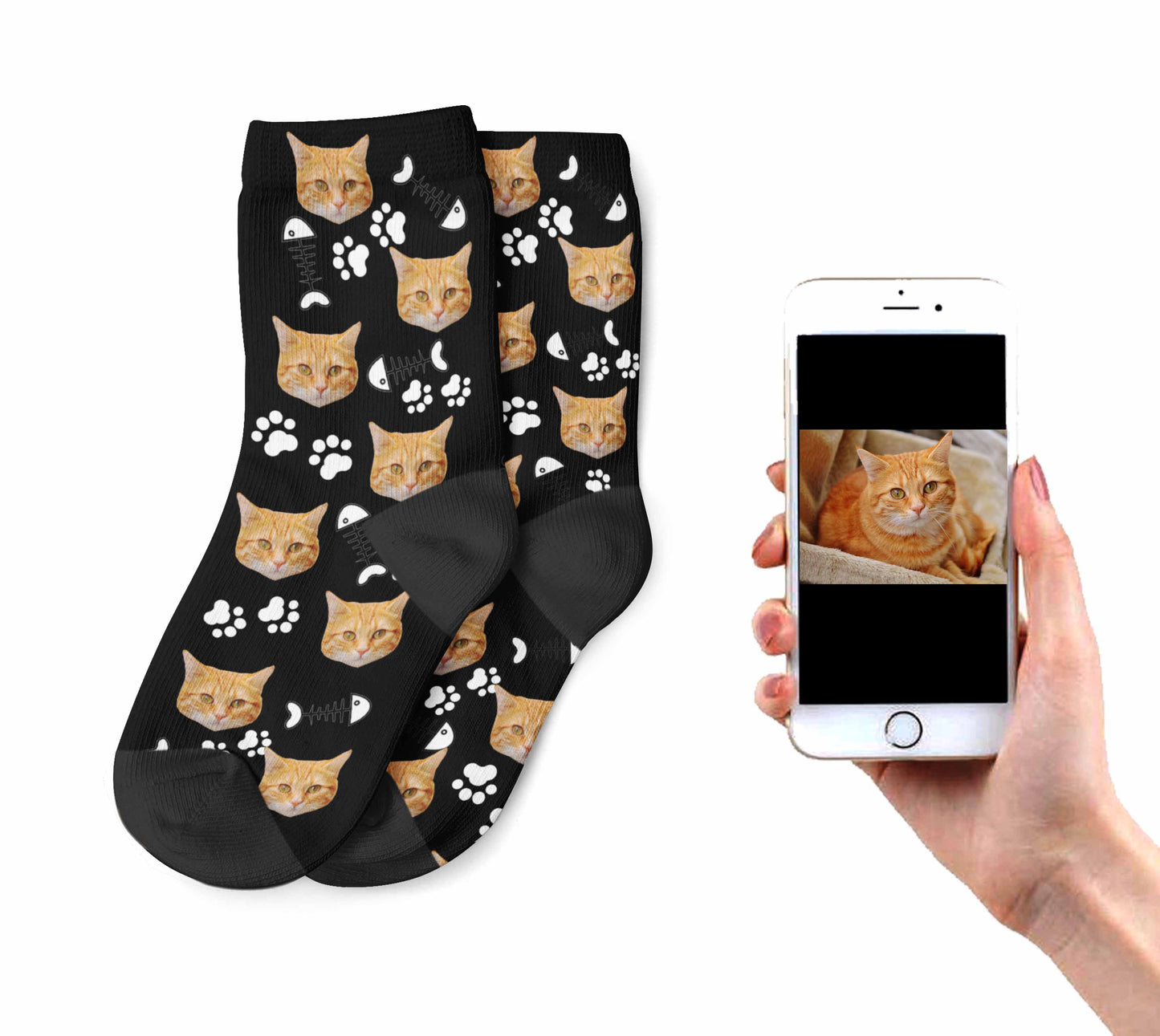
                  
                    Kids Cat On Socks
                  
                