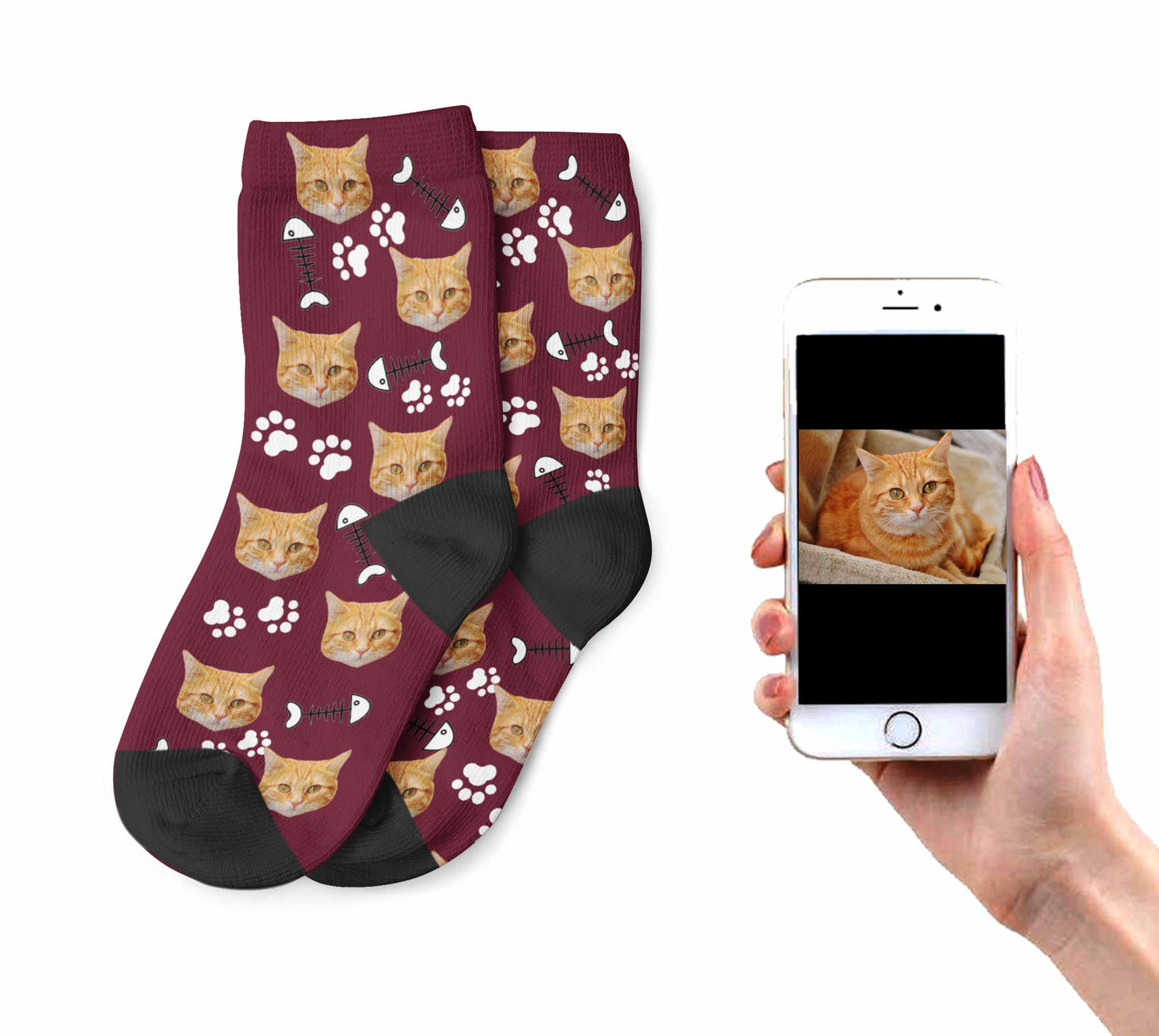 
                  
                    Kids Cat On Socks
                  
                