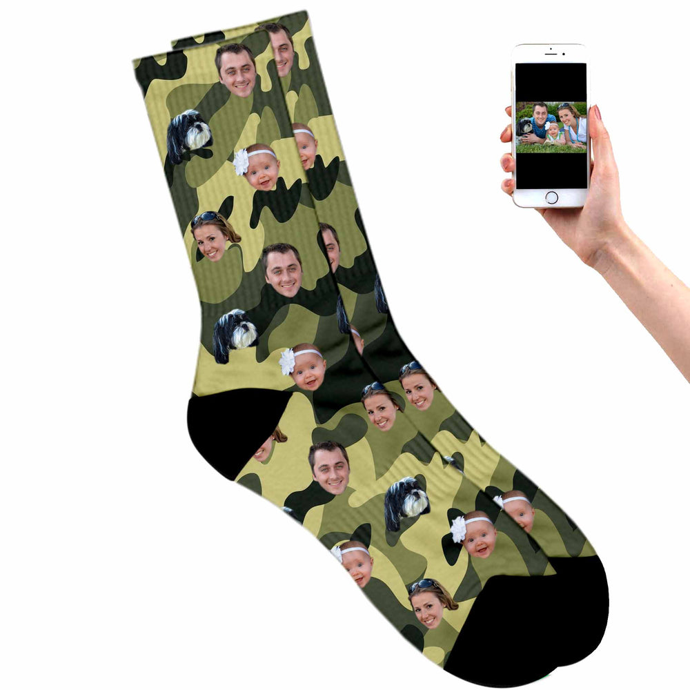 Custom Camouflage Socks