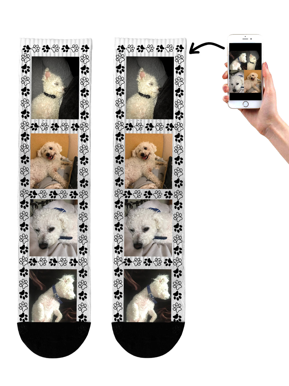 Dog Collage Socks