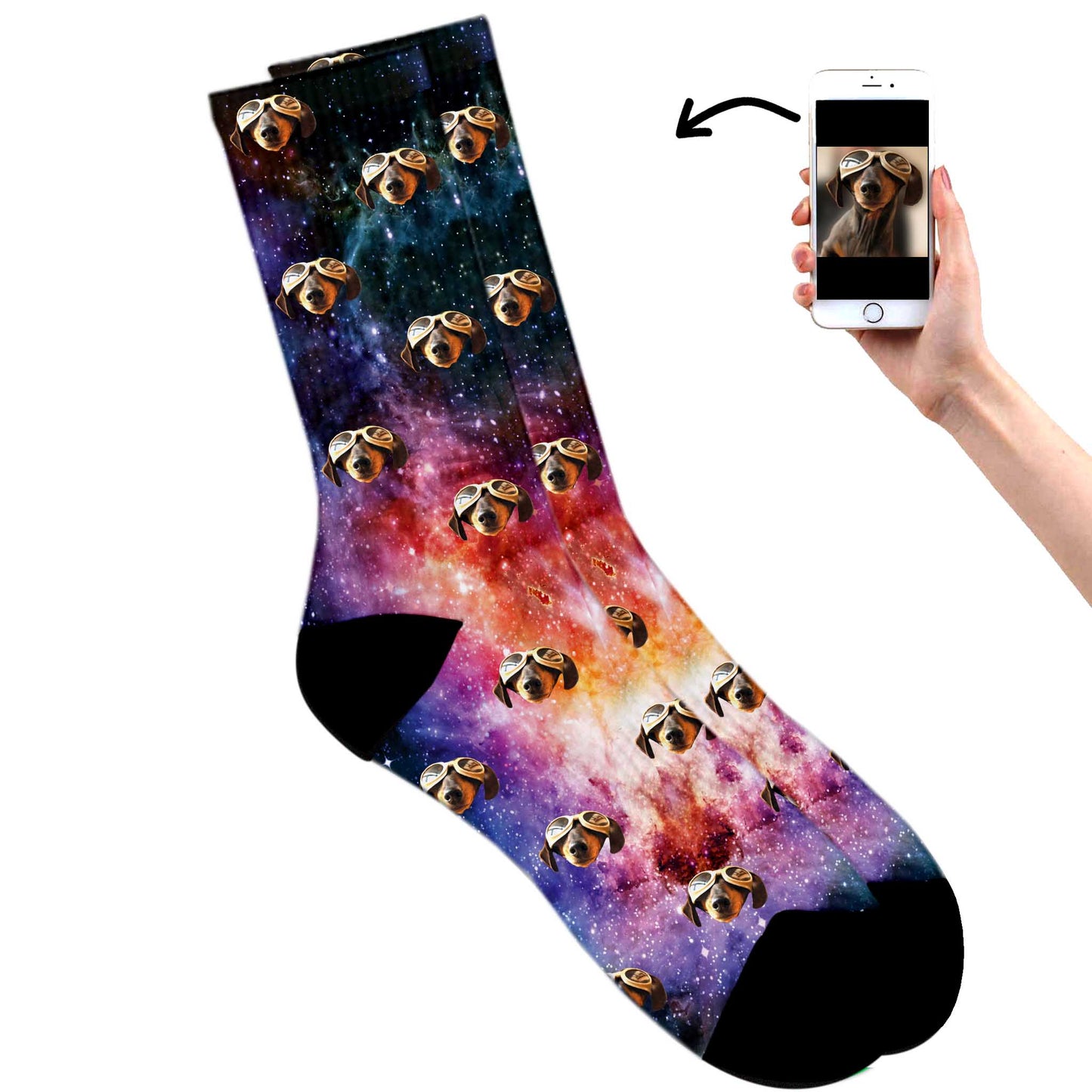 
                  
                    Galaxy Dog Socks
                  
                