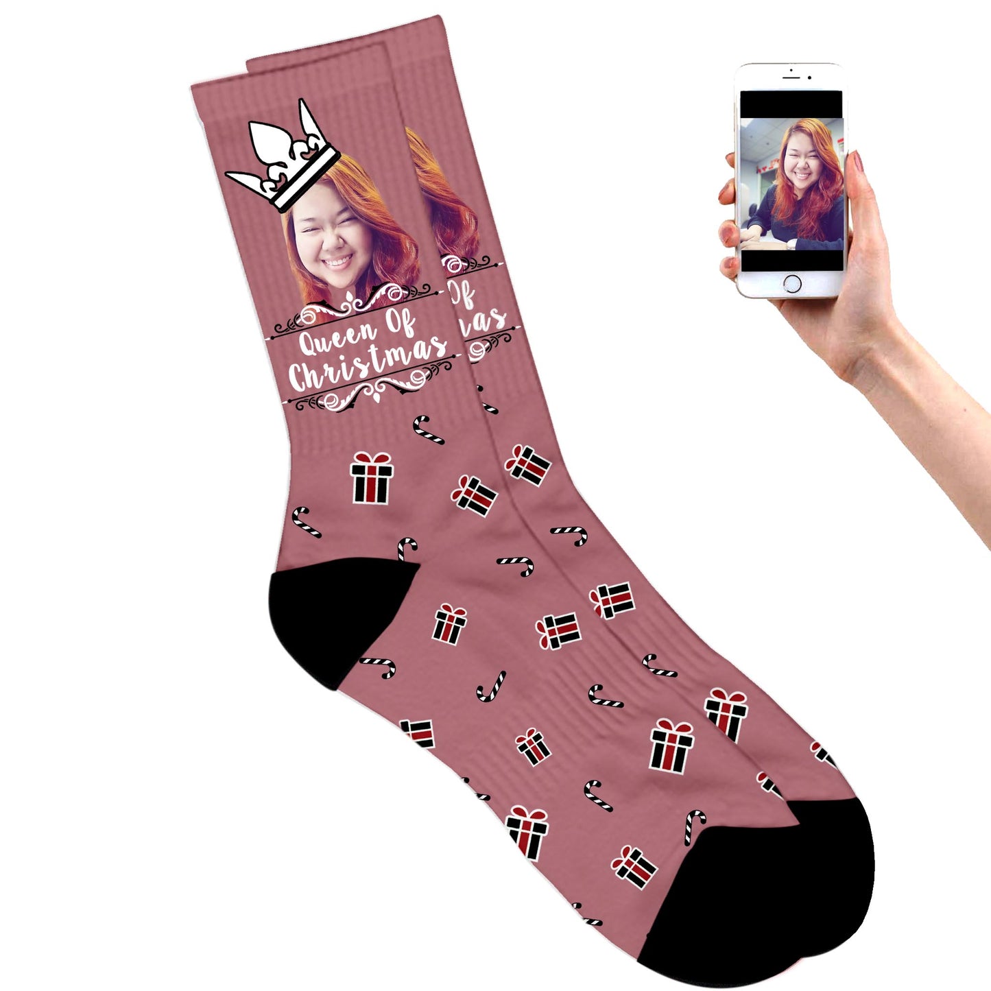 
                  
                    Queen of Christmas Socks
                  
                