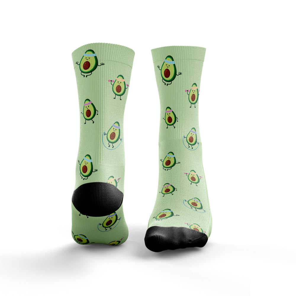 Hyper Avocado Socks
