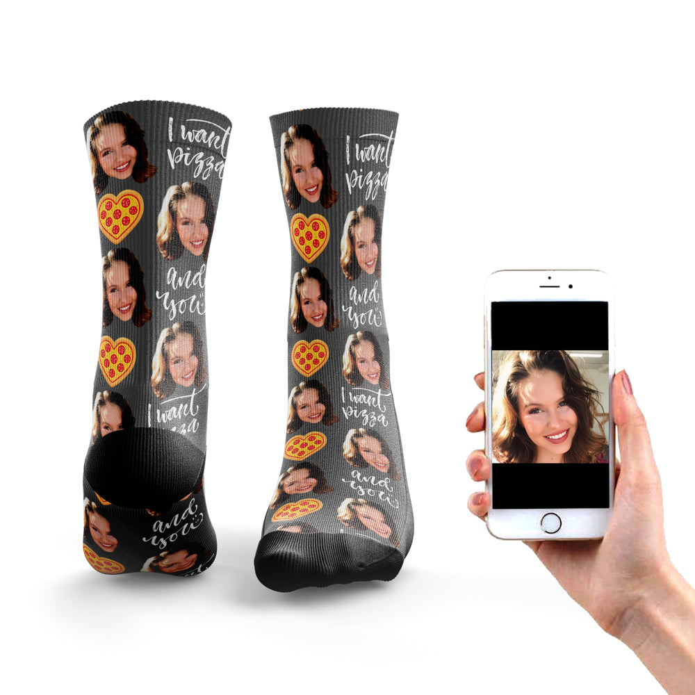 
                  
                    I Want You And Pizza Socks
                  
                