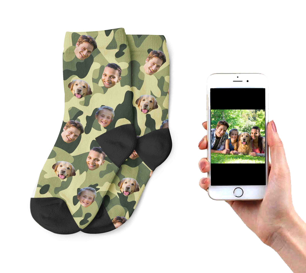 Kids Camouflage Socks
