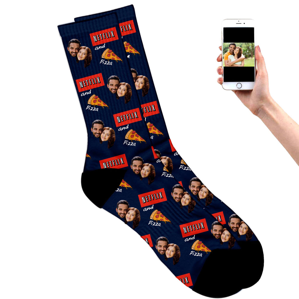 
                  
                    Netflix and Pizza Socks
                  
                