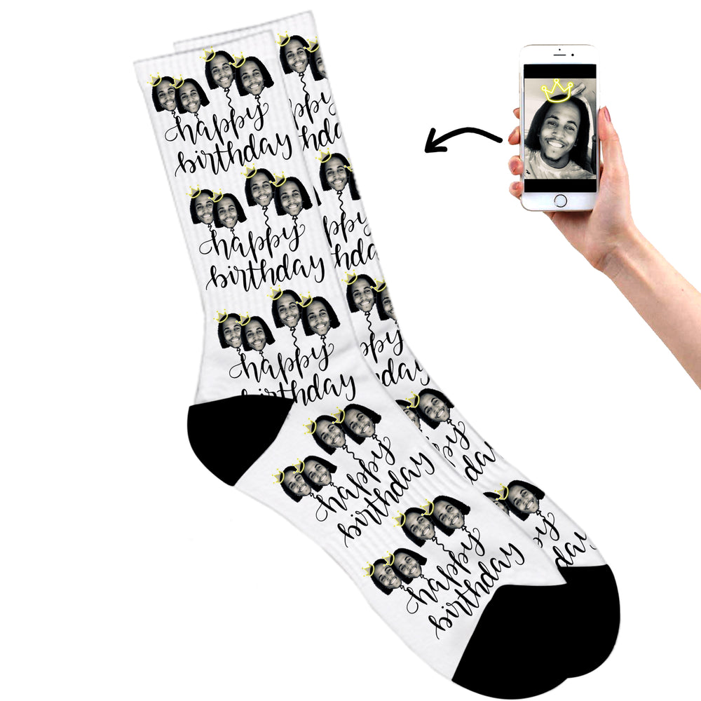
                  
                    Personalised Birthday Socks
                  
                