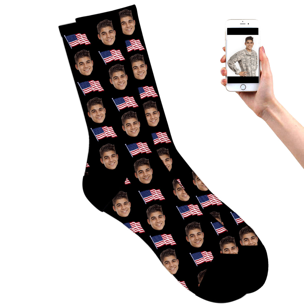 
                  
                    Personalized American Socks
                  
                