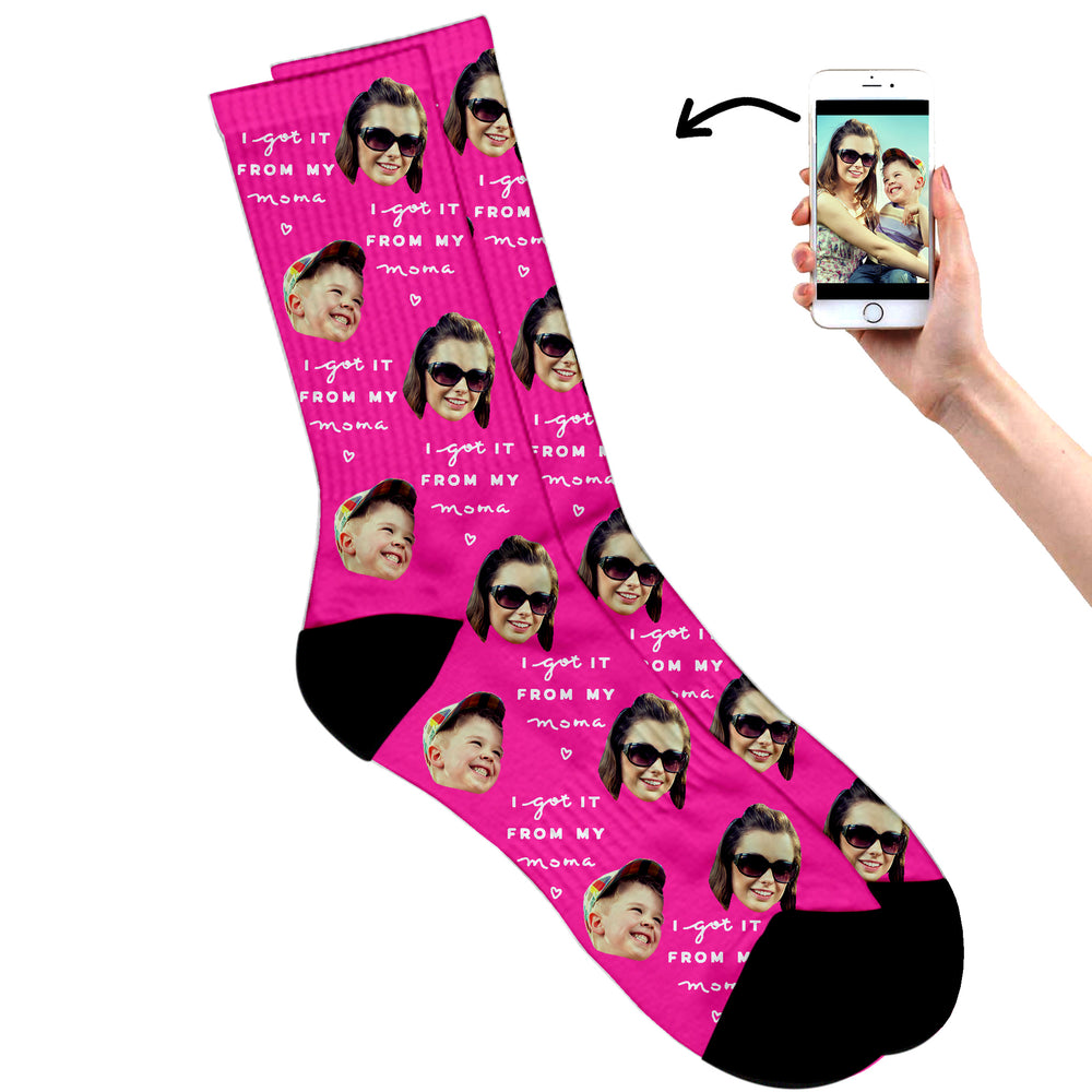 
                  
                    Mother's Day Socks - I Got It From My Momma
                  
                