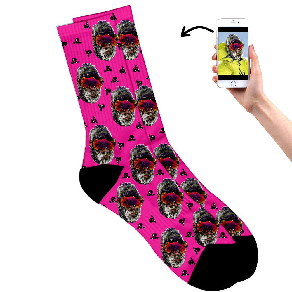 
                  
                    Personalised Snowboard Socks
                  
                