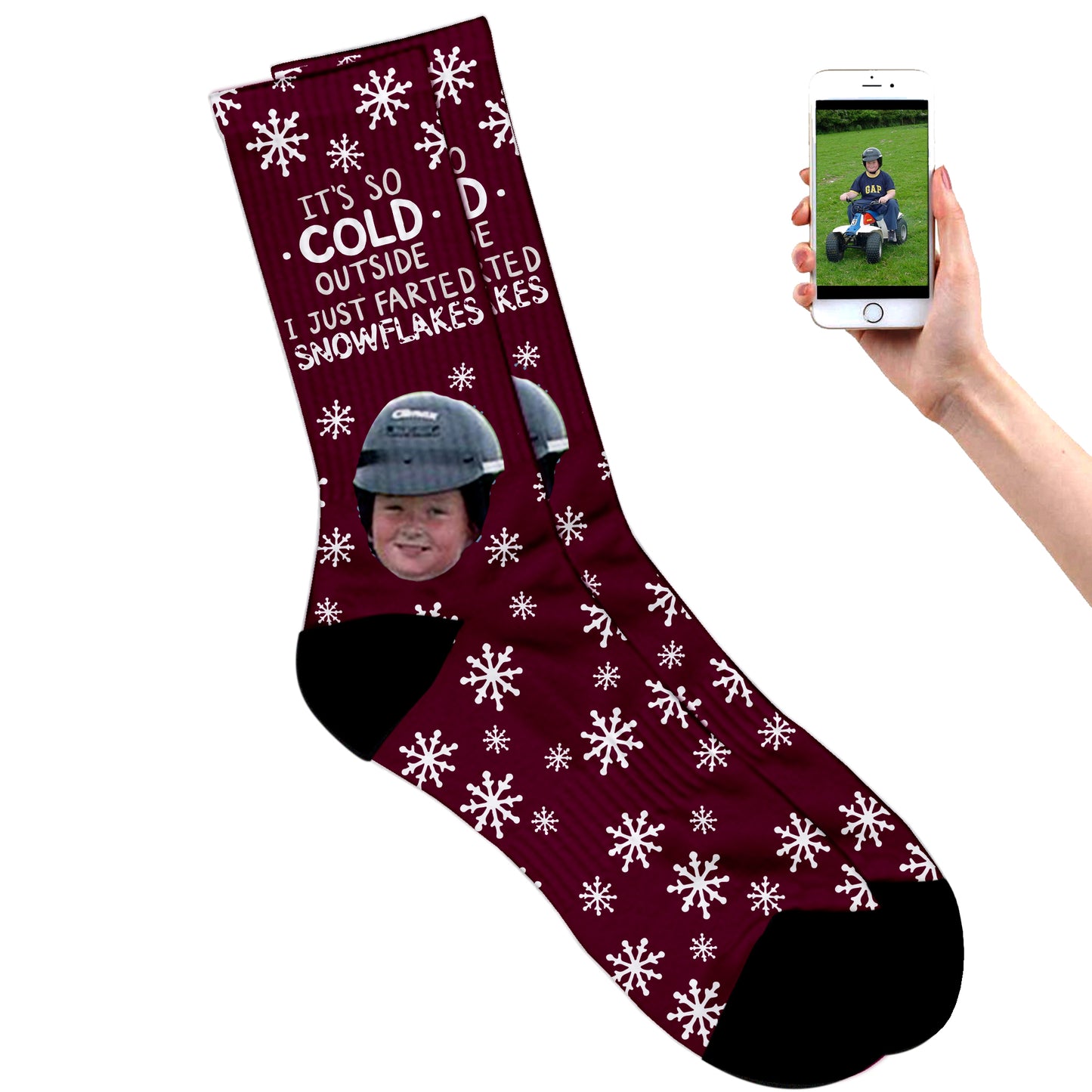 
                  
                    Funny Christmas Socks
                  
                