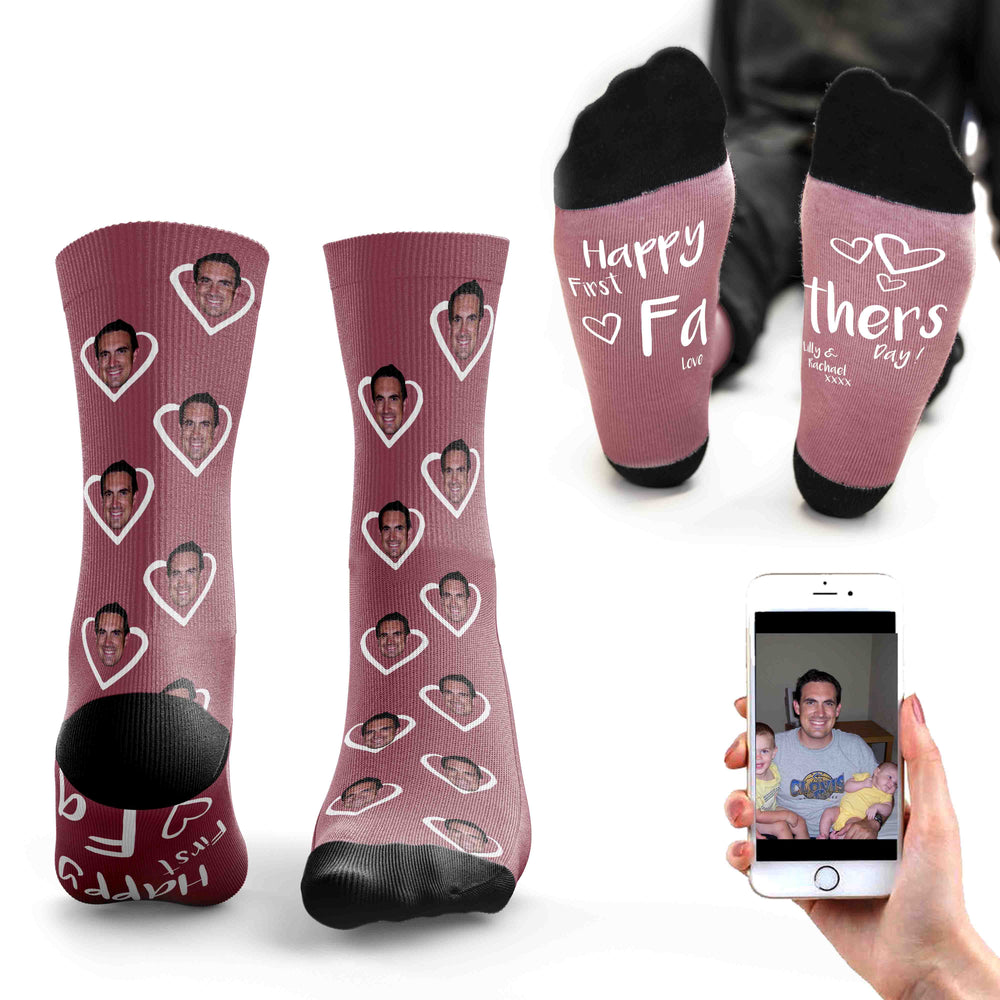 
                  
                    Happy First Fathers Day Socks
                  
                