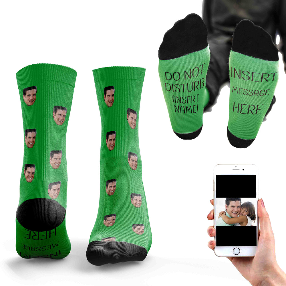 
                  
                    Personalised Do Not Disturb Socks
                  
                