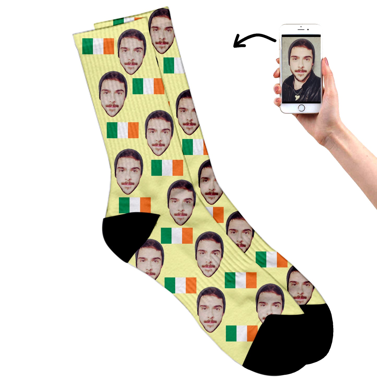 
                  
                    Irish Face Socks
                  
                