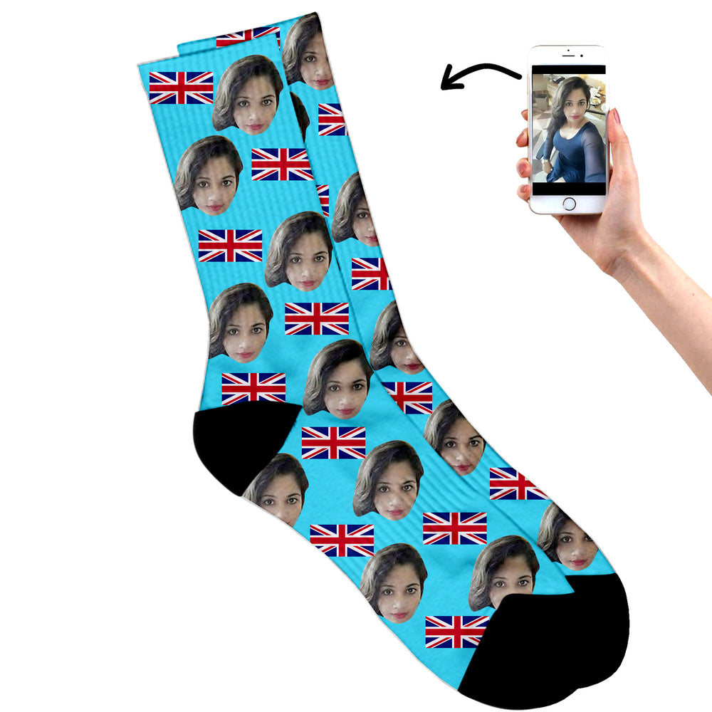 
                  
                    British Face Socks
                  
                