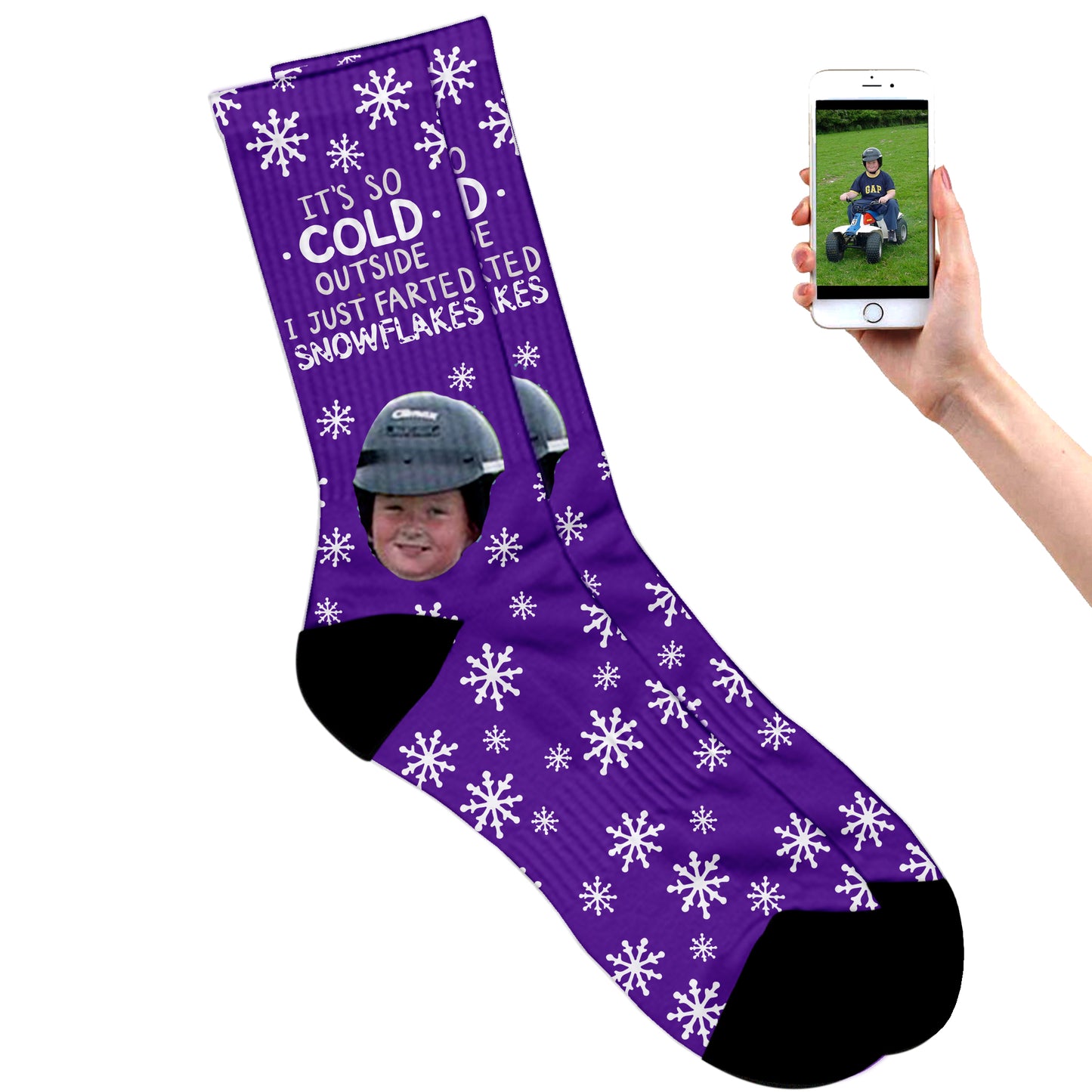 
                  
                    Funny Christmas Socks
                  
                