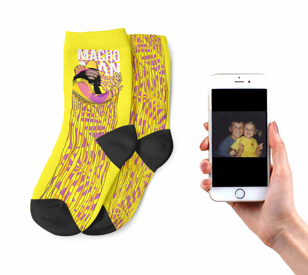 Kids Macho Man Socks