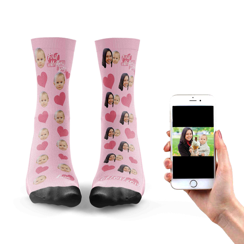 First Mothers Day Girl Socks