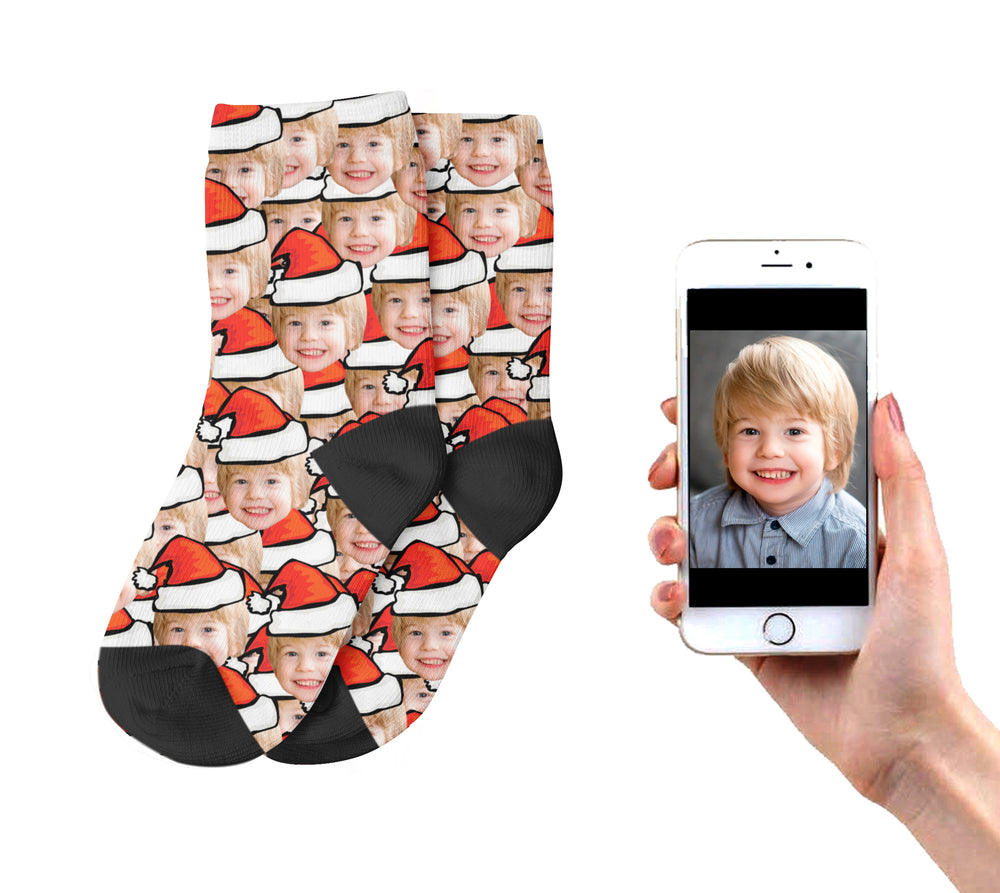 Kids Christmas Multi Face Socks