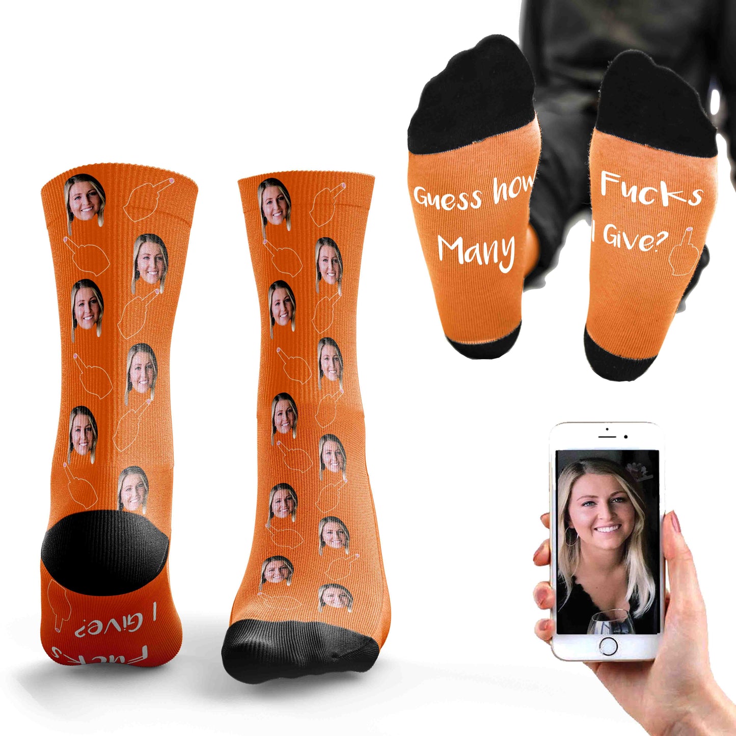 
                  
                    Personalised Don't Give a F*ck Socks
                  
                
