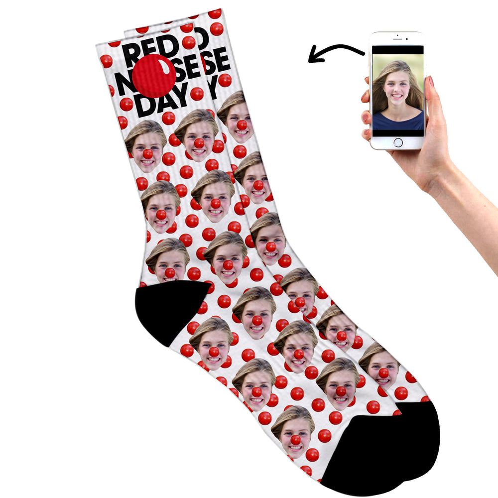 Comic Relief Socks (Red Nose Day Socks)