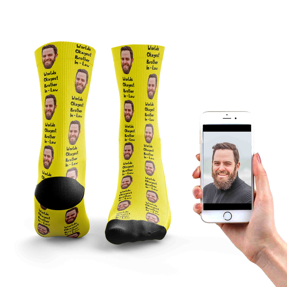 
                  
                    Worlds Okayest Brother-In-Law Socks
                  
                